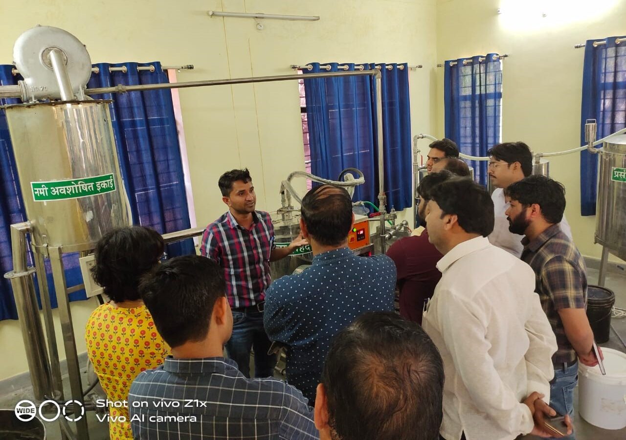 Visited Honey Processing Plant By Nagar Palika Team, Jhalrapatan